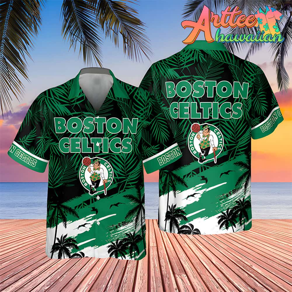 Nba Boston Celtics Summer Outfit Hawaiian Shirt