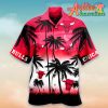 Nba Chicago Bulls Coconut Trees Sunrise Hawaiian Shirt