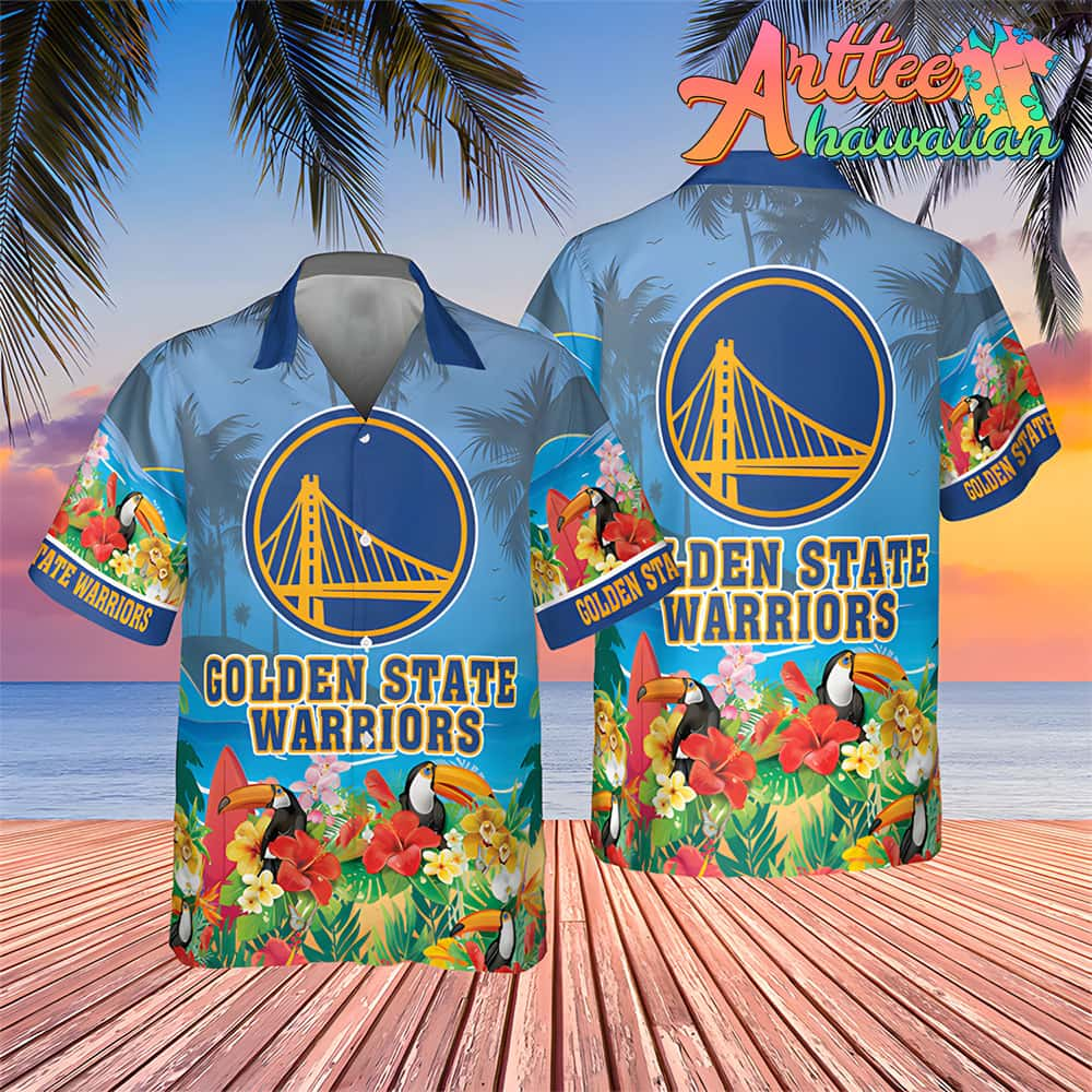 Nba Golden State Warriors Toucan Beach Hawaiian Shirt