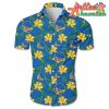 Nba Golden State Warriors Tropical Flowers Hawaiian Shirt