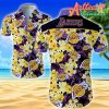 Nba Los Angeles Lakers Golden Flowers Purple Leaves Hawaiian Shirt