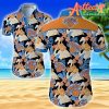 Nba New York Knicks Orange Blue Hibiscus Tropical Flowers Hawaiian Shirt