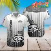 Nba San Antonio Spurs Sliver Gradient Scratch Hawaiian Shirt