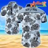 Nba San Antonio Spurs Tropical Flowers 2022 Hawaiian Shirt