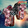 Nfl Atlanta Falcons America Flag Flower Hawaiian Shirt