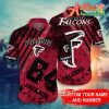 Nfl Atlanta Falcons Custom Name Number Red Hawaiian Shirt