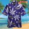 Nfl Baltimore Ravens Purple Weed Hawaiian Shirt 1