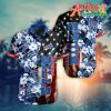 Nfl Buffalo Bills Flower Tropical American Flag Hawaiian Shirt