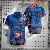 Nfl Buffalo Bills Royal Blue Skull Hawaiian Shirt V2