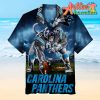 Nfl Carolina Panthers Mascot Blue Hawaiian Shirt