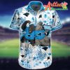 Nfl Carolina Panthers White Blue Gorilla Hawaiian Shirt