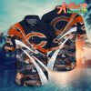 Nfl Chicago Bears Short Orange White Curve In Dark Hawaiian Shirt