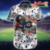 Nfl Chicago Bears White Flower Golia Hawaiian Shirt