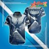 Nfl Dallas Cowboys Big Logo In Center Curve Hawaiian Shirt