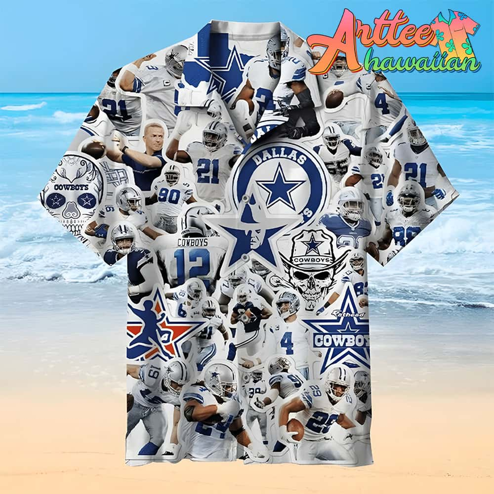 Nfl Dallas Cowboys Legends Hawaiian Shirt