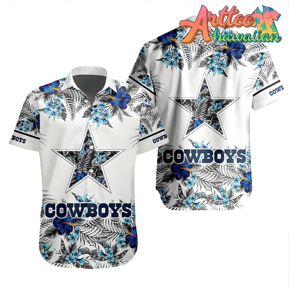 Nfl Dallas Cowboys Special Floral Hawaiian Shirt