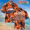 Nfl Denver Broncos Orange Navy Blue Hawaiian Shirt