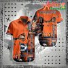 Nfl Denver Broncos Orange Punisher Skull Hawaiian Shirt