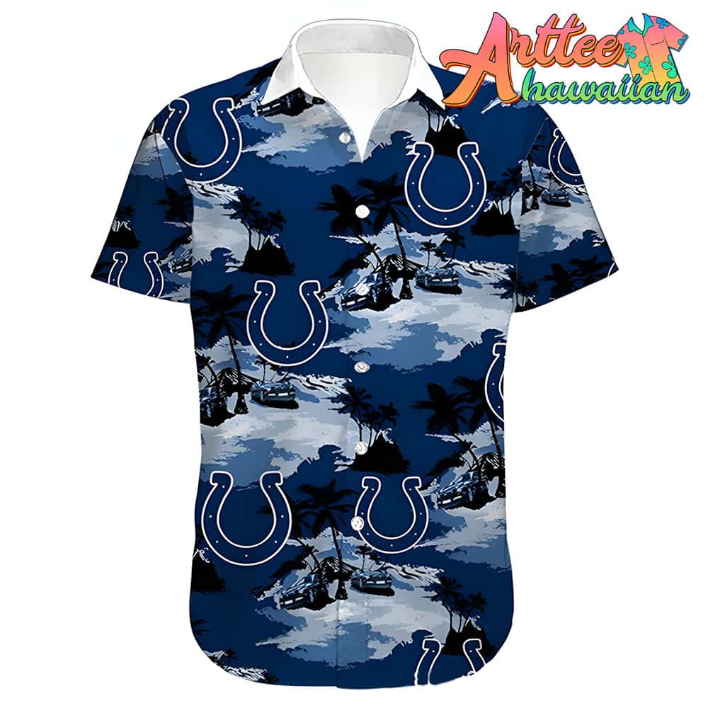 Nfl Indianapolis Colts Royal Blue Hawaiian Shirt