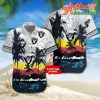 Nfl Las Vegas Raiders Custom Name Coconut Tree Hawaiian Shirt