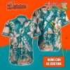 Nfl Miami Dolphins Custom Name Special Tropical Fruit Hawaiian Shirt