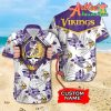 Nfl Minnesota Vikings Custom Name Skull Hawaiian Shirt