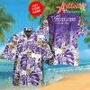 Nfl Minnesota Vikings Custom Name White Purple Hawaiian Shirt