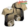 Nfl New Orleans Saints Golden Black Ball Hawaiian Shirt