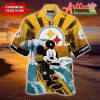 Nfl Pittsburgh Steelers Custom Name Mickey Hawaiian Shirt V2