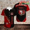 Nfl San Francisco 49ers Black Red Ball In Fire Hawaiian Shirt