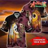 Nfl Washington Redskins Custom Name Hail To Hawaiian Shirt