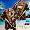 Nfl Washington Redskins Tropical Flower For Fans Hawaiian Shirt