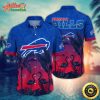 Logo Team NFL Buffalo Bills Flamingo And Palm Tree And Hawaiian Shirt Style Summer Sport Hawaiian Shirt