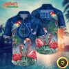 Logo Team NFL Indianapolis Colts Flamingo And Palm Tree And Hawaiian Shirt Style Summer Sport Hawaiian Shirt