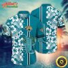 Logo Team NFL Jacksonville Jaguars Flower Floral Hawaiian Shirt Style Summer Sport Hawaiian Shirt