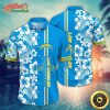 Logo Team NFL Los Angeles Chargers Flower Floral Hawaiian Shirt Style Summer Sport Hawaiian Shirt