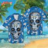 Logo Team NFL Los Angeles Chargers Sugar Skull Hawaiian Shirt Style Summer Sport Hawaiian Shirt