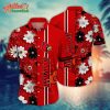 Logo Team NFL Louisville Cardinals Flower Floral Hawaiian Shirt Style Summer Sport Hawaiian Shirt