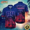 Logo Team NFL New York Giants Flamingo And Palm Tree And Hawaiian Shirt Style Summer Sport Hawaiian Shirt