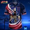 Logo Team NFL New York Giants Horror Halloween Hawaiian Shirt Style Summer Sport Hawaiian Shirt