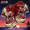 Logo Team NFL San Francisco 49ers Horror Halloween Hawaiian Shirt Style Summer Sport Hawaiian Shirt