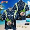 Logo Team NFL Seattle Seahawks Mickey Mouse And Palm Tree Hawaiian Shirt Style Summer Sport Hawaiian Shirt