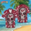 Logo Team NFL Tampa Bay Buccaneers Sugar Skull Hawaiian Shirt Style Summer Sport Hawaiian Shirt