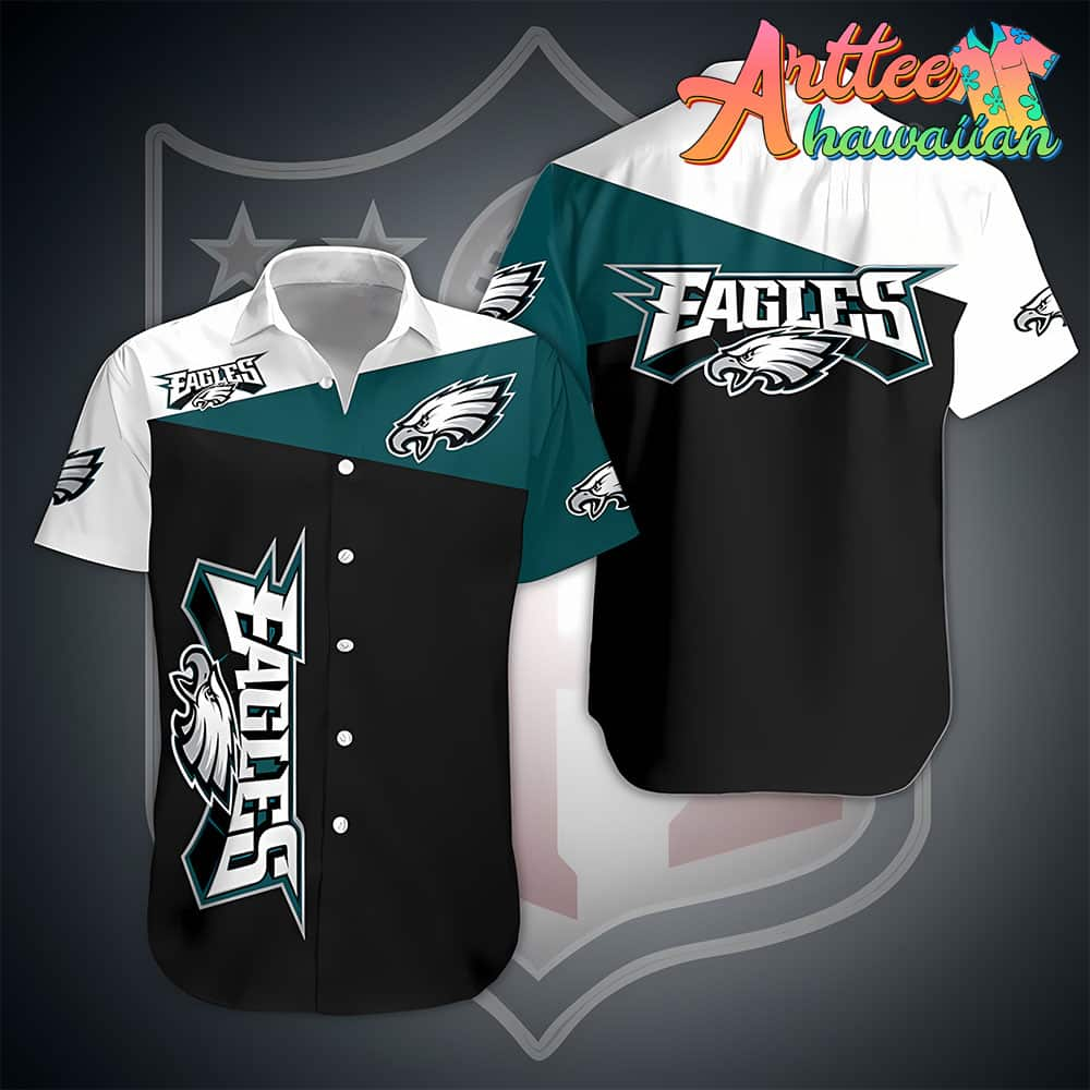 NFL Philadelphia Eagles Hawaiian Shirt Gift For Fans Football Lover