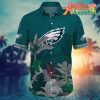 NFL Philadelphia Eagles Hawaiian Shirt Tropical Tree Gift For Fans Football Lover