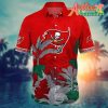 NFL Tampa Bay Buccaneers Hawaiian Shirt Tropical Tree Gift For Fans Football Lover