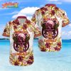 NFL Team Arizona Cardinals Metallica And Flower Hawaiian Shirt Style Summer Sport Hawaiian Shirt