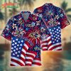 NFL Team Baltimore Ravens American Flag Hawaiian Shirt Style Summer Sport Hawaiian Shirt