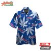 NFL Team Buffalo Bills Cannabis Leaf Hawaiian Shirt Style Summer Sport Hawaiian Shirt