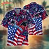 NFL Team Carolina Panthers American Flag Hawaiian Shirt Style Summer Sport Hawaiian Shirt